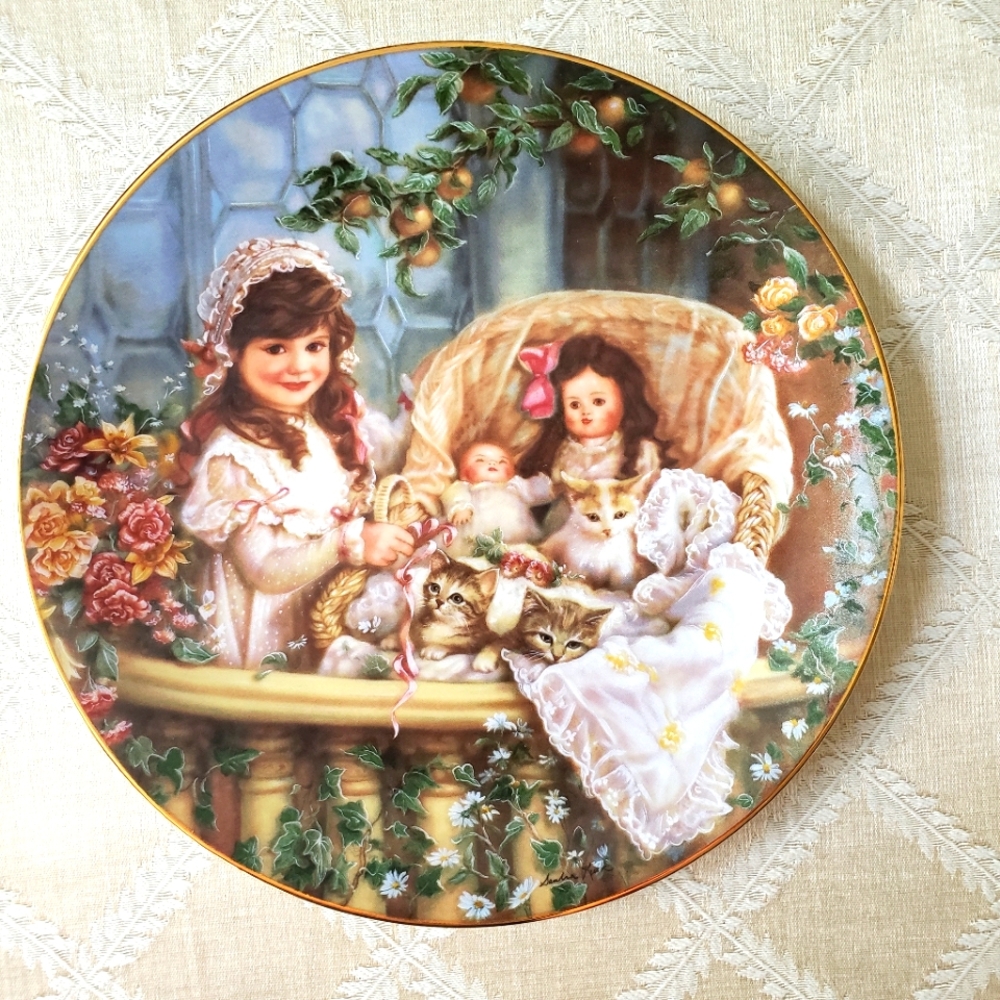 2/$29. Reco collector's plate of Cats in the Cradle.